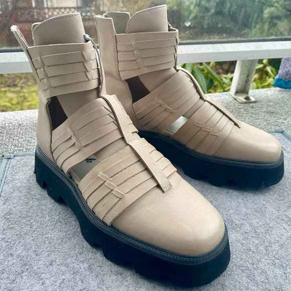Free People Hydra Huarache Summer Boots Size 39 EUR / 8.5 - 9 US (Run big!) - Picture 11 of 15